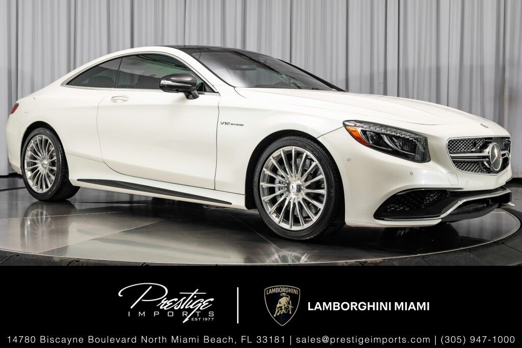 2016 Mercedes-Benz S65 AMG Coupe North Miami Beach FL