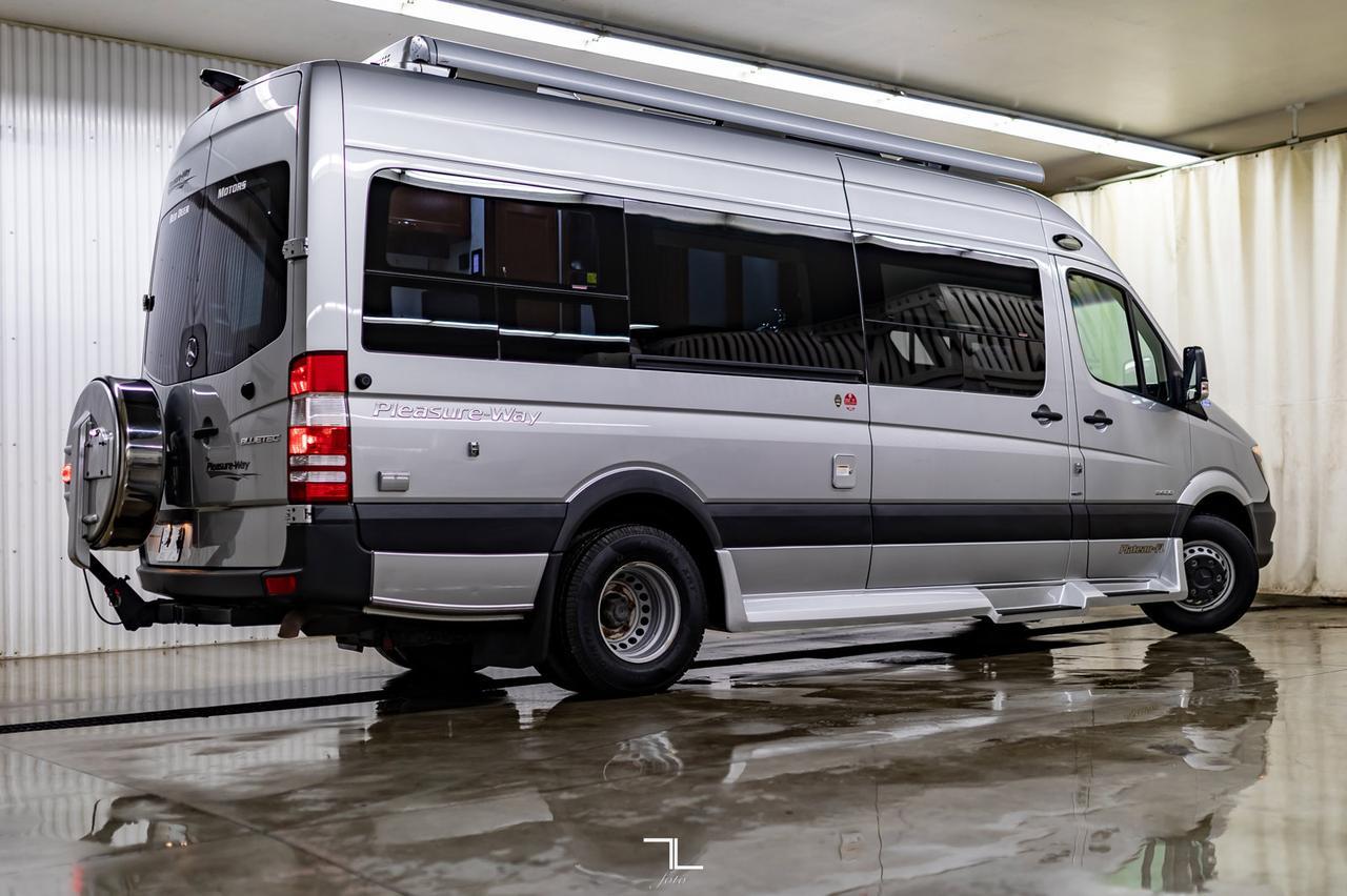 2016 Mercedes-Benz Sprinter 3500 Pleasure Way Plateau Series Diesel Nav BCam Red Deer AB