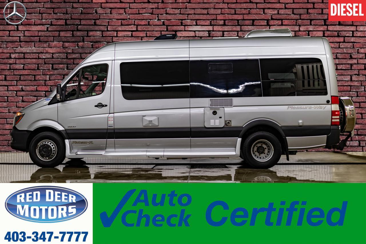2016 Mercedes-Benz Sprinter 3500 Pleasure Way Plateau Series Diesel Nav BCam
