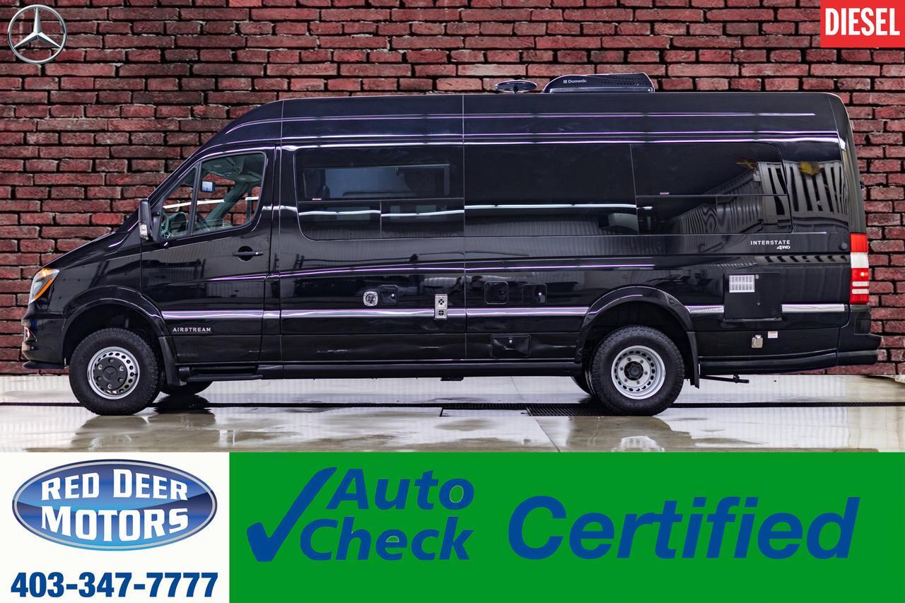 2016 Mercedez-Benz 3500 Sprinter 4x4 Airstream Interstate Diesel Leather Nav BCam TV