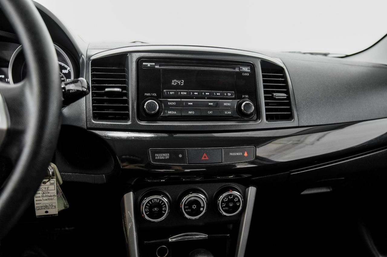 2016 Mitsubishi Lancer ES AUTOMATIC BLUETOOTH CRUISE CONTROL REMOTE KEYLESS ENTRY ALLOY Carrollton TX
