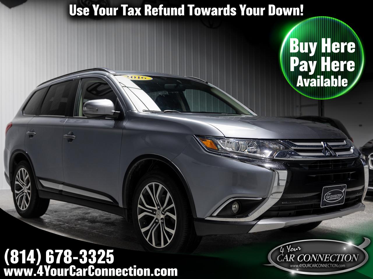 2016 Mitsubishi Outlander SEL AWD 7-Passenger