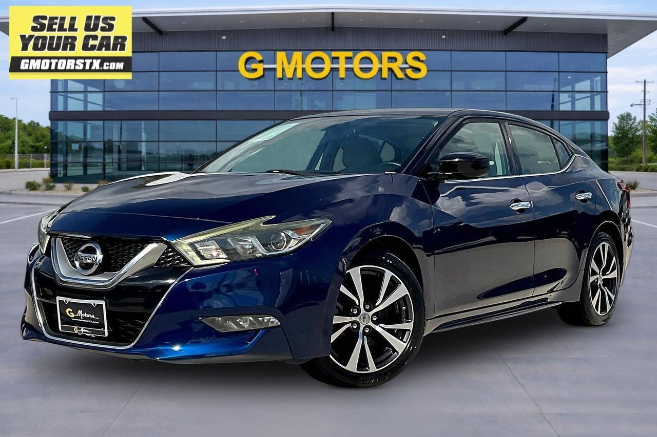 Blue 2016 Nissan Maxima Sedan Front-Wheel Drive