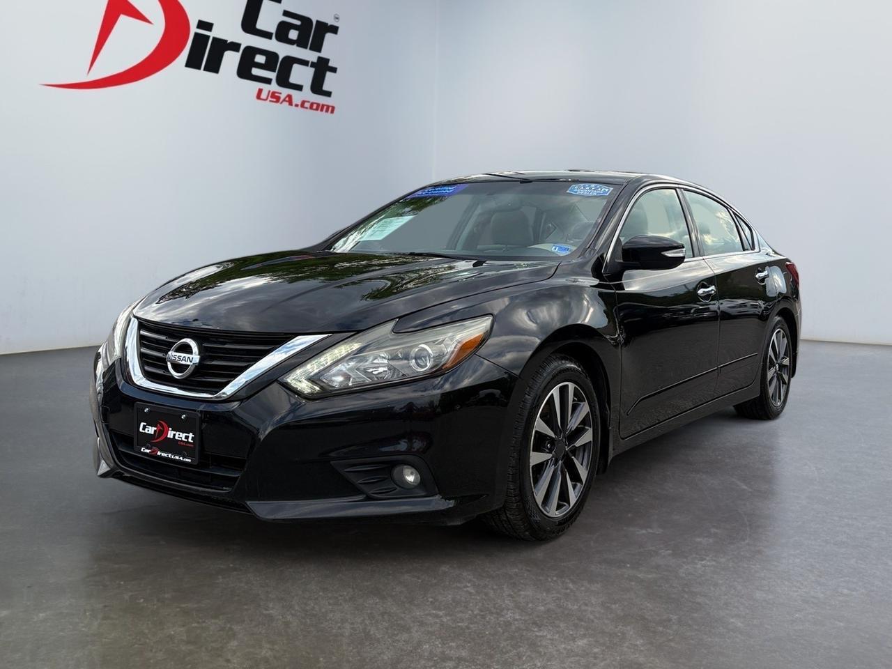 2016 Nissan Altima 2.5 SL, SUNROOF, HEATED STEERING WHEEL & SEATS, BLUETOOTH, HANDS-FREE PHONE SYSTEM, BACKUP CAMERA, PARKING SENSORS, FORWARD COLLISION ALERT, BLIND SPOT MONITORING, REMOTE START, LOW MILES, CLEAN CARFAX, THIS NISSAN IS READY TO RIDE!