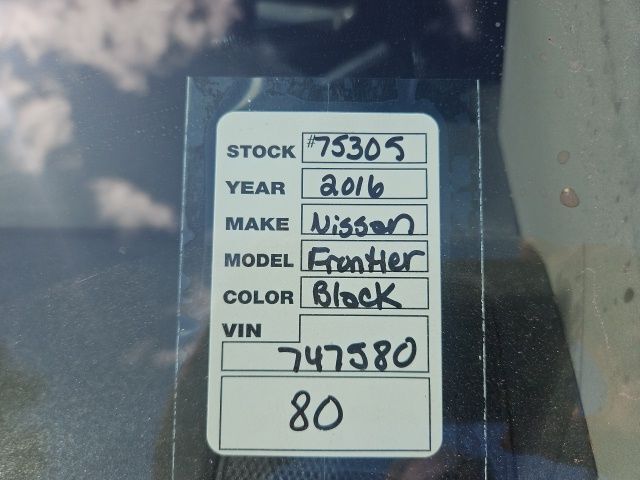 2016 Nissan Frontier SV Jacksonville FL