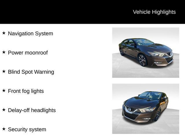 2016 Nissan Maxima 3.5 SL Raleigh NC
