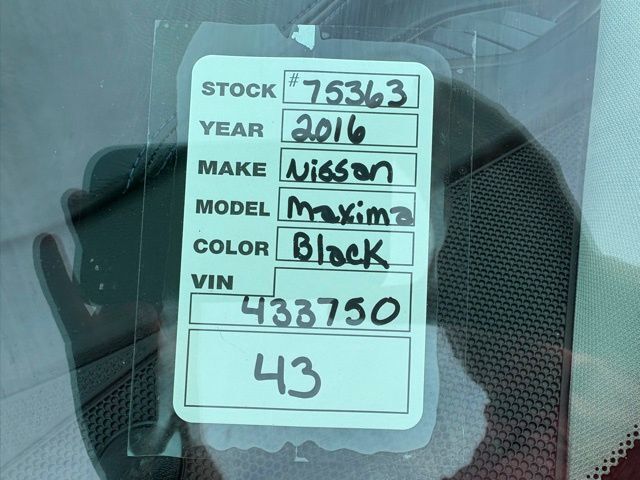 2016 Nissan Maxima SR Jacksonville FL