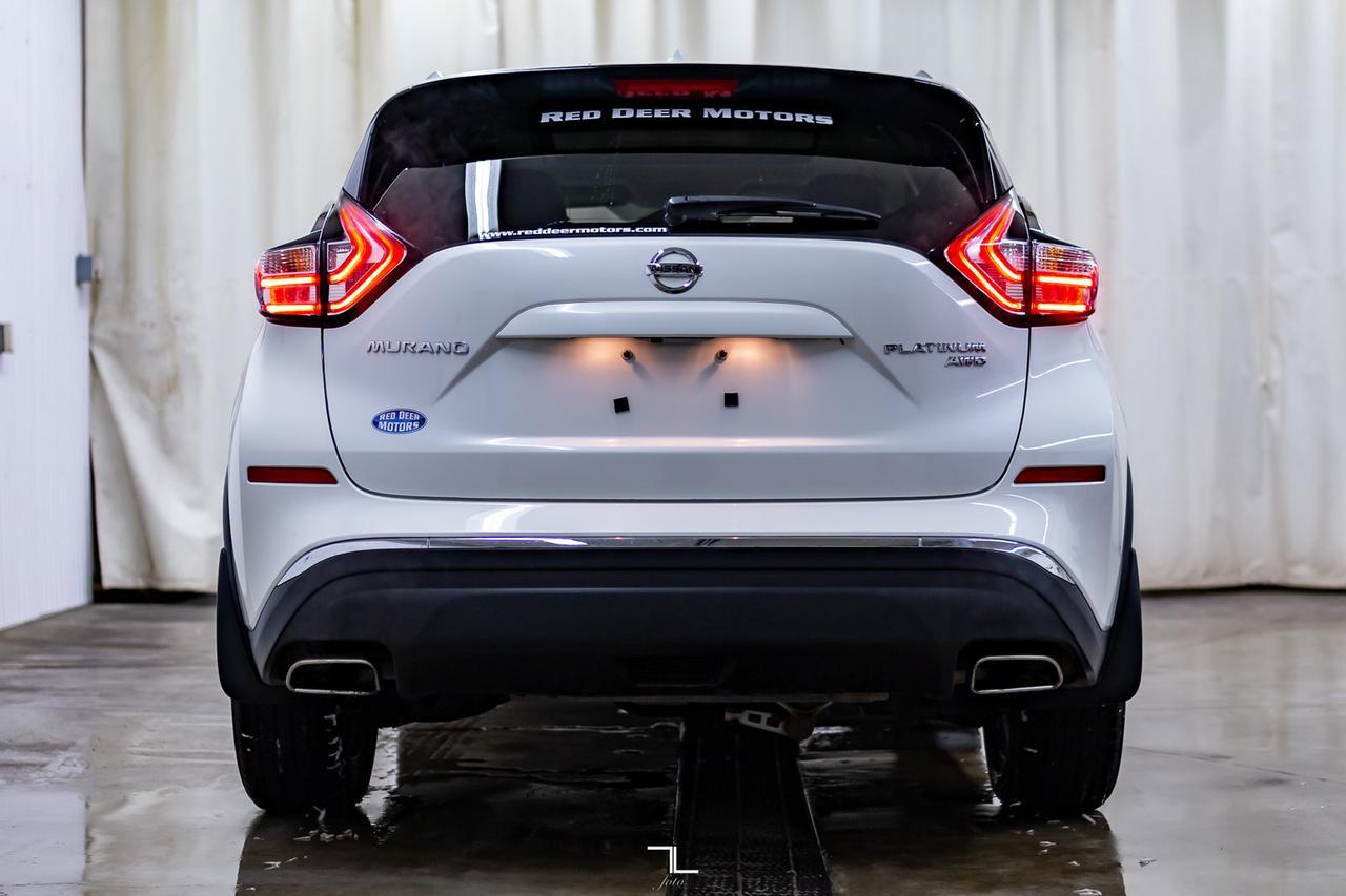 2016 Nissan Murano AWD Platinum Leather Roof Nav BCam Red Deer AB