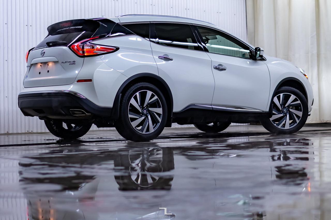 2016 Nissan Murano AWD Platinum Leather Roof Nav BCam Red Deer AB