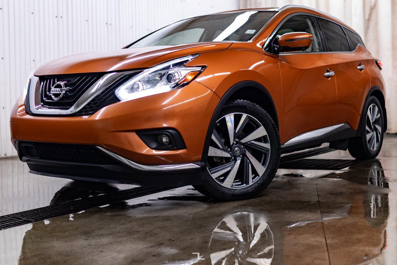 2016 Nissan Murano AWD Platinum Leather Roof Nav BCam Red Deer AB