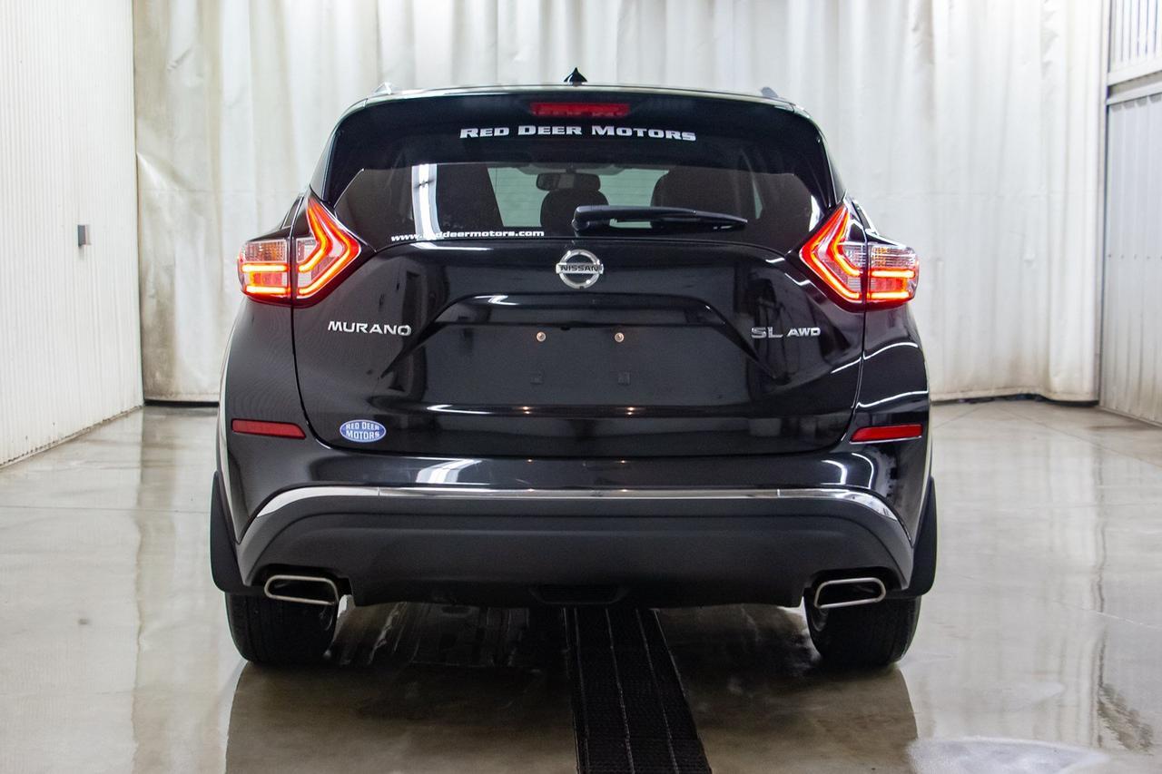 2016 Nissan Murano AWD SL Leather Roof Nav Red Deer AB