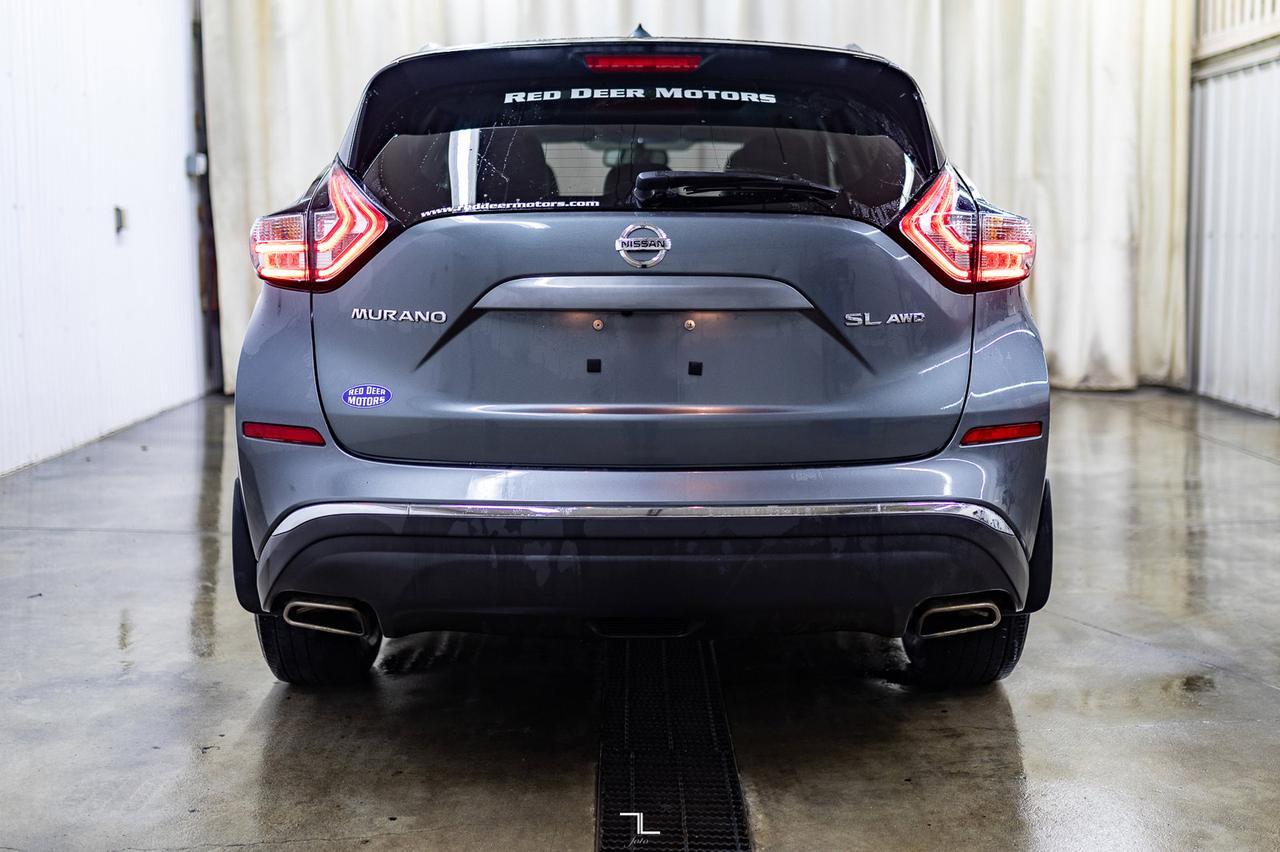 2016 Nissan Murano AWD SL Leather Roof Nav Red Deer AB