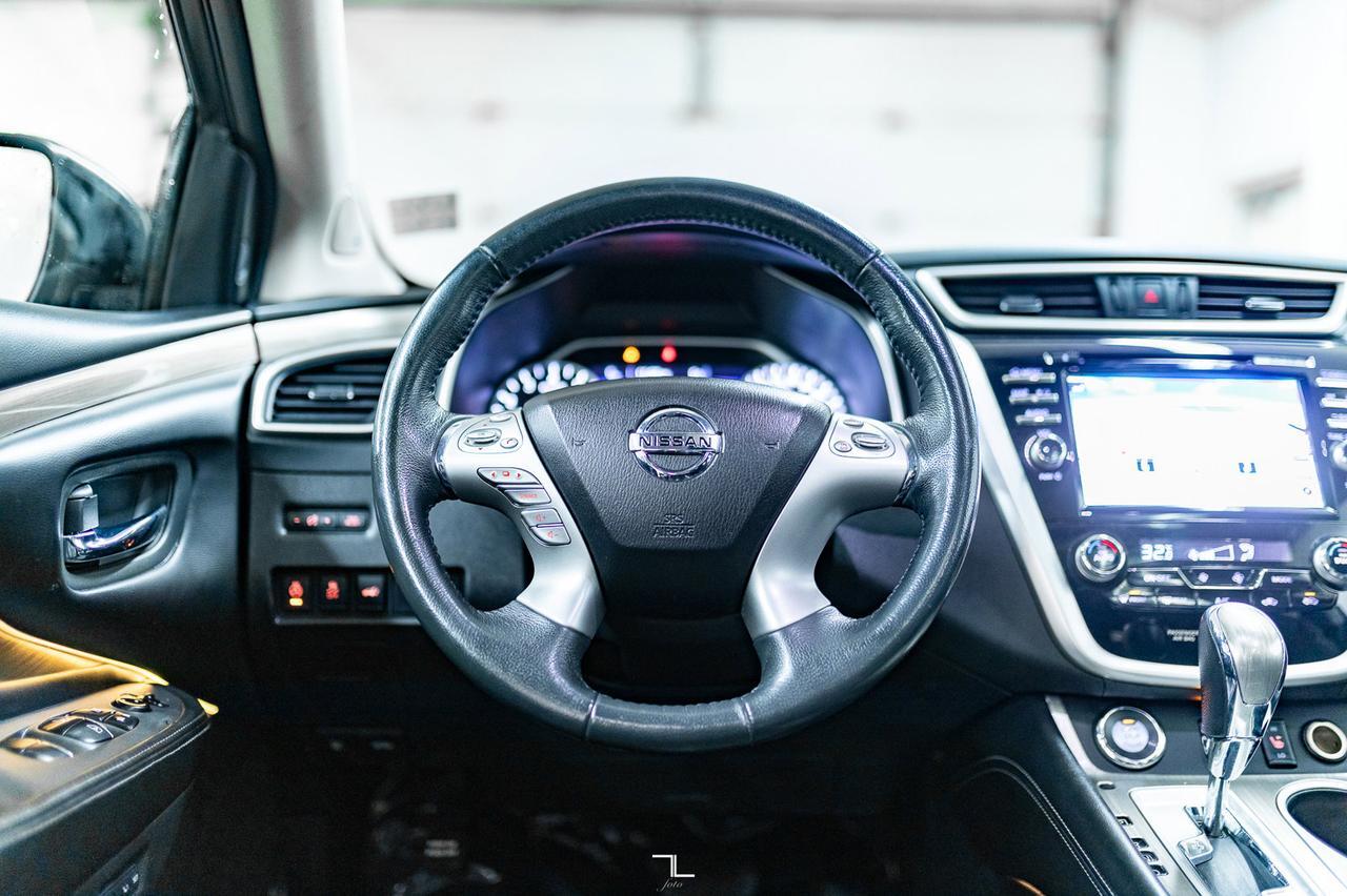 2016 Nissan Murano AWD SL Leather Roof Nav Red Deer AB
