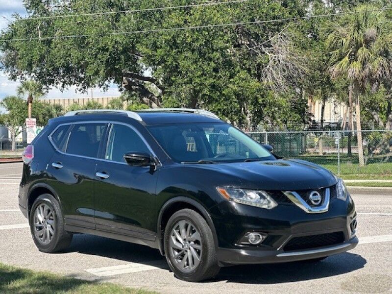 2016 Nissan ROGUE SL LEATHER SUNROOF LOADED CLEAN SUV FREE SHIPPING IN FLORIDA Sarasota FL