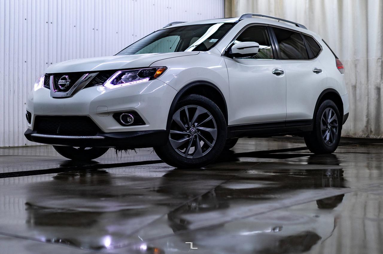 2016 Nissan Rogue AWD SL Leather Roof Nav BCam Red Deer AB