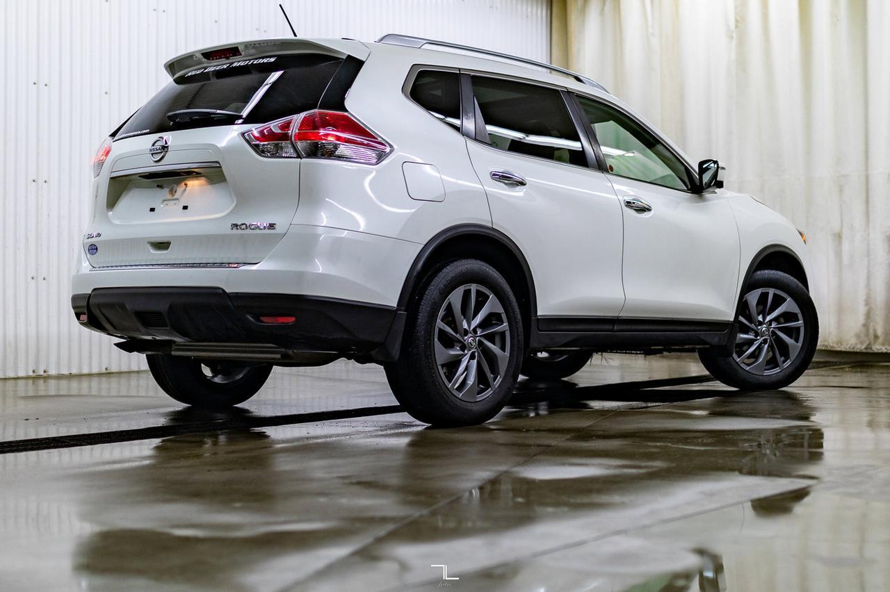 2016 Nissan Rogue AWD SL Leather Roof Nav BCam Red Deer AB