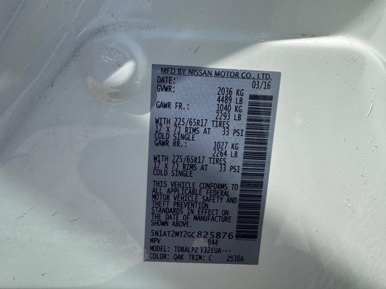 2016 Nissan Rogue S Austin TX