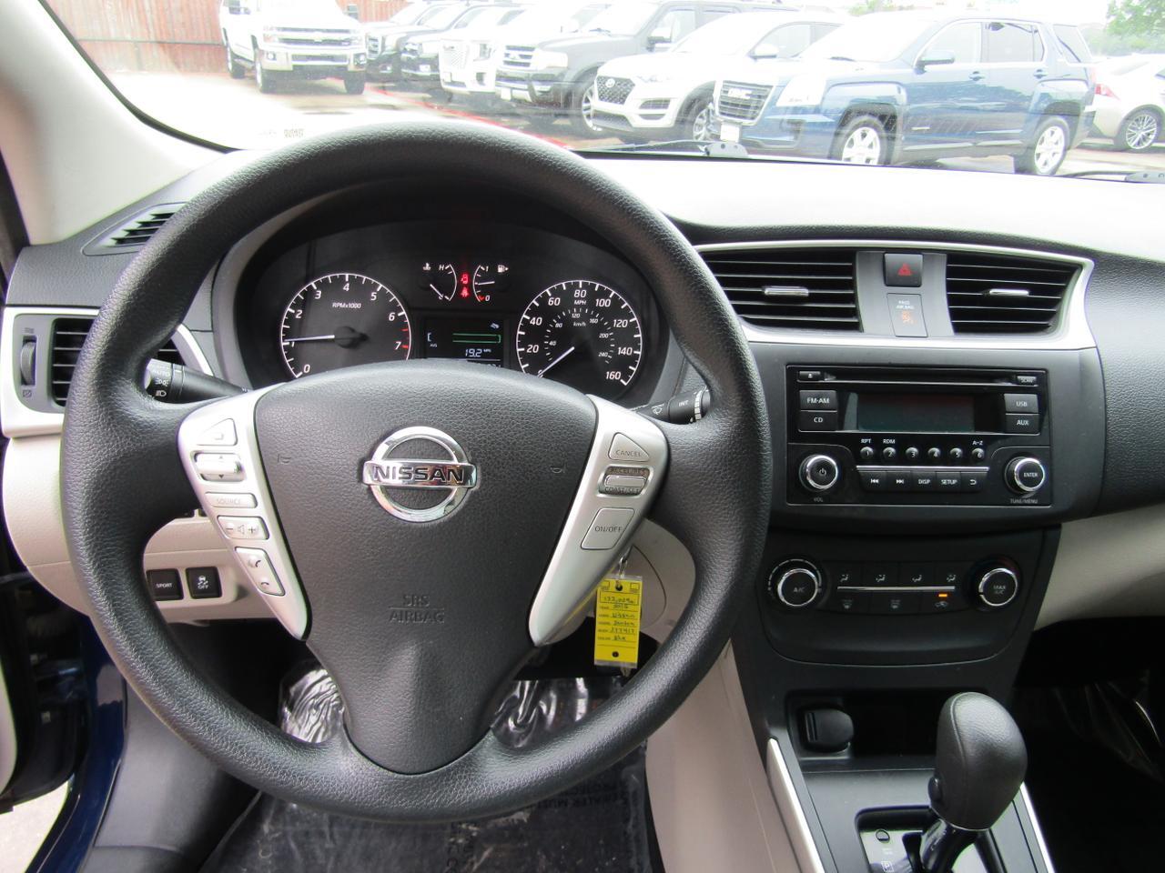 2016 Nissan Sentra 4dr Sdn I4 CVT S Grand Prairie TX