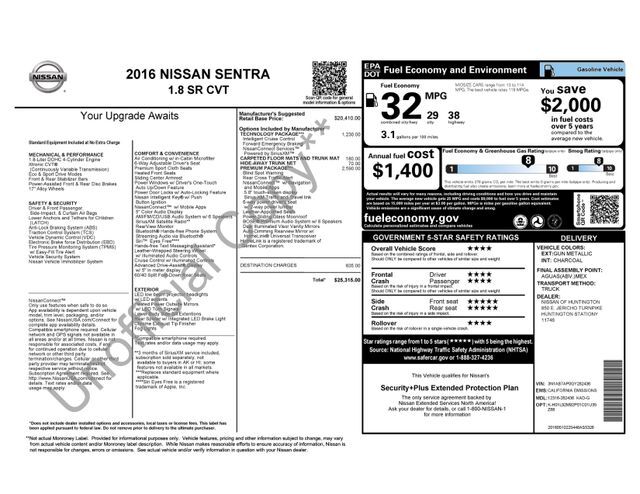2016 Nissan Sentra SR Raleigh NC