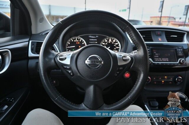 2016 Nissan Sentra SV / Automatic / Power Locks, Windows & Mirrors / Bluetooth / Back Up Camera / Cruise Control / Air Conditioning / Keyless Entry & Start / New Studded Winter Tires / 38 MPG Anchorage AK