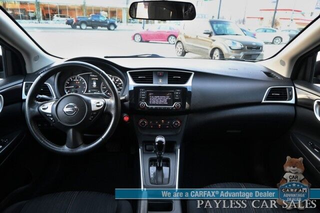 2016 Nissan Sentra SV / Automatic / Power Locks, Windows & Mirrors / Bluetooth / Back Up Camera / Cruise Control / Air Conditioning / Keyless Entry & Start / New Studded Winter Tires / 38 MPG Anchorage AK