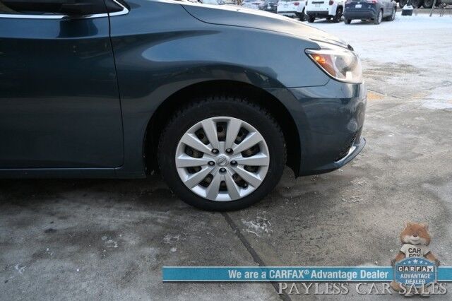 2016 Nissan Sentra SV / Automatic / Power Locks, Windows & Mirrors / Bluetooth / Back Up Camera / Cruise Control / Air Conditioning / Keyless Entry & Start / New Studded Winter Tires / 38 MPG Anchorage AK