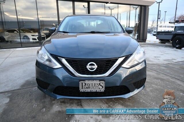 2016 Nissan Sentra SV / Automatic / Power Locks, Windows & Mirrors / Bluetooth / Back Up Camera / Cruise Control / Air Conditioning / Keyless Entry & Start / New Studded Winter Tires / 38 MPG Anchorage AK