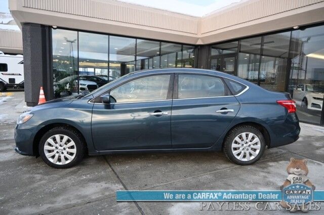 2016 Nissan Sentra SV / Automatic / Power Locks, Windows & Mirrors / Bluetooth / Back Up Camera / Cruise Control / Air Conditioning / Keyless Entry & Start / Studded Winter Tires / 38 MPG Anchorage AK 2016 Nissan Sentra SV / Automatic / Power Locks, Windows & Mirrors / Bluetooth / Back Up Camera / Cruise Control / Air Conditioning / Keyless Entry & Start / Studded Winter Tires / 38 MPG Anchorage AK