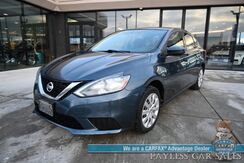2016_Nissan_Sentra_SV / Automatic / Power Locks, Windows & Mirrors / Bluetooth / Back Up Camera / Cruise Control / Air Conditioning / Keyless Entry & Start / Studded Winter Tires / 38 MPG_ Anchorage AK