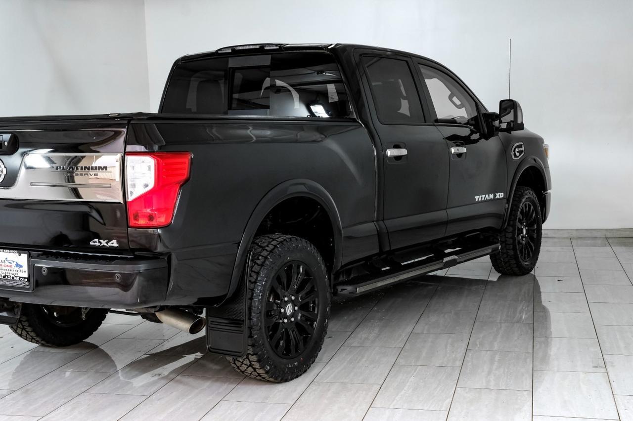 2016 Nissan Titan XD PLATINUM RESERVE CREW CAB 4WD DIESEL BLIND SPOT ASSIST NAVIGATIO Carrollton TX