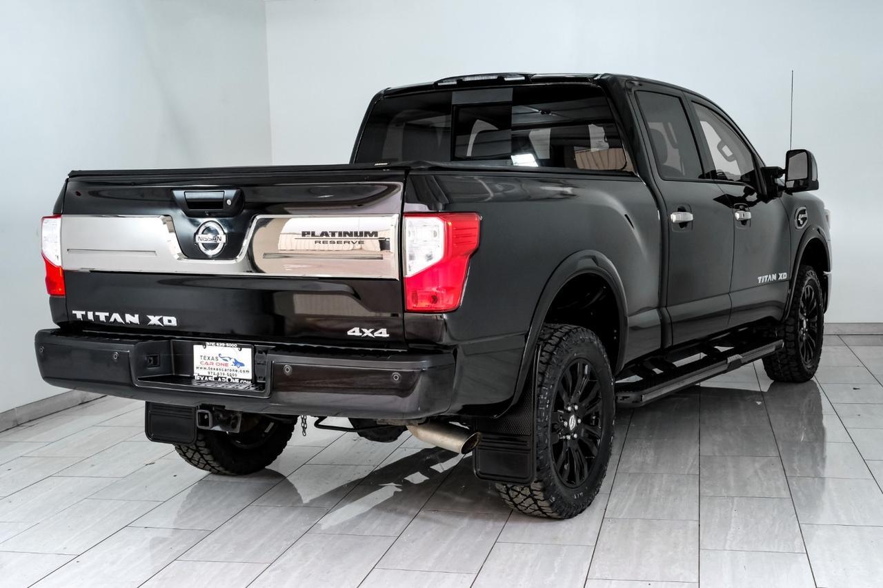 2016 Nissan Titan XD PLATINUM RESERVE CREW CAB 4WD DIESEL BLIND SPOT ASSIST NAVIGATIO Carrollton TX
