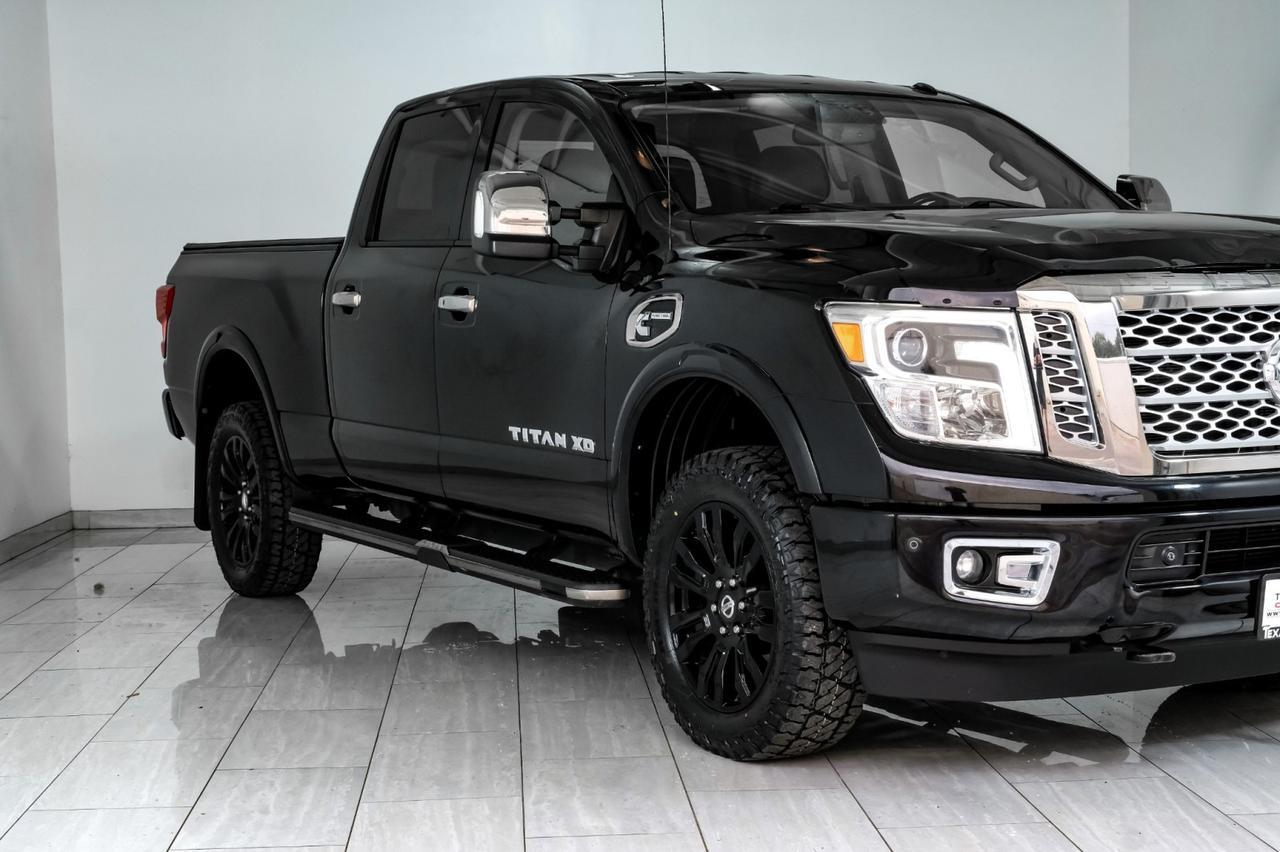 2016 Nissan Titan XD PLATINUM RESERVE CREW CAB 4WD DIESEL BLIND SPOT ASSIST NAVIGATIO Carrollton TX
