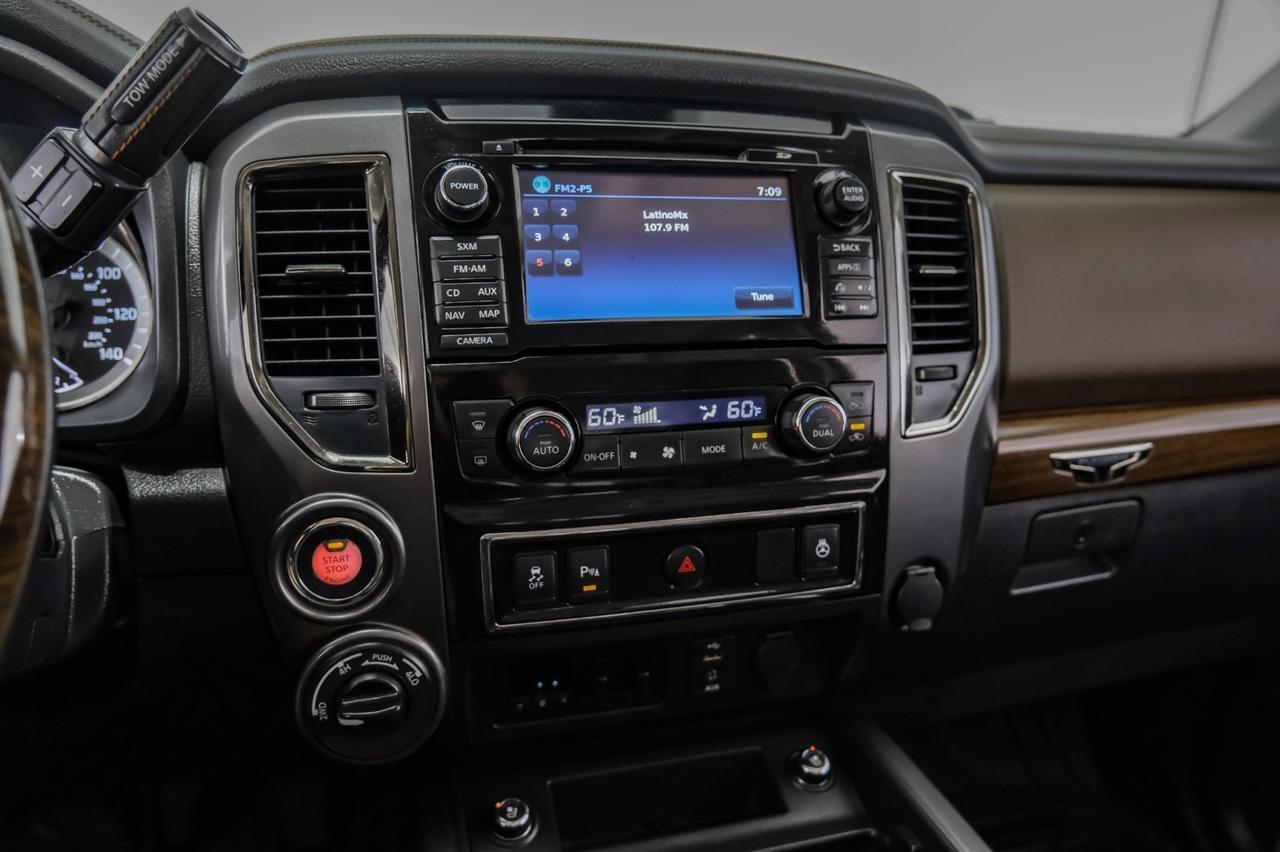 2016 Nissan Titan XD PLATINUM RESERVE CREW CAB 4WD DIESEL BLIND SPOT ASSIST NAVIGATION LEATHER SEATS Carrollton TX