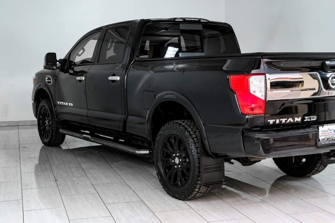 2016 Nissan Titan XD PLATINUM RESERVE CREW CAB 4WD DIESEL BLIND SPOT ASSIST NAVIGATION LEATHER SEATS Carrollton TX
