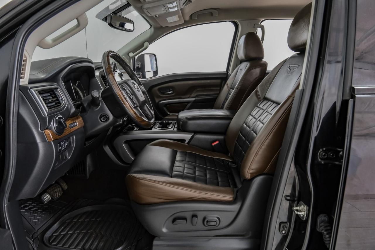 2016 Nissan Titan XD PLATINUM RESERVE CREW CAB 4WD DIESEL BLIND SPOT ASSIST NAVIGATION LEATHER SEATS Carrollton TX