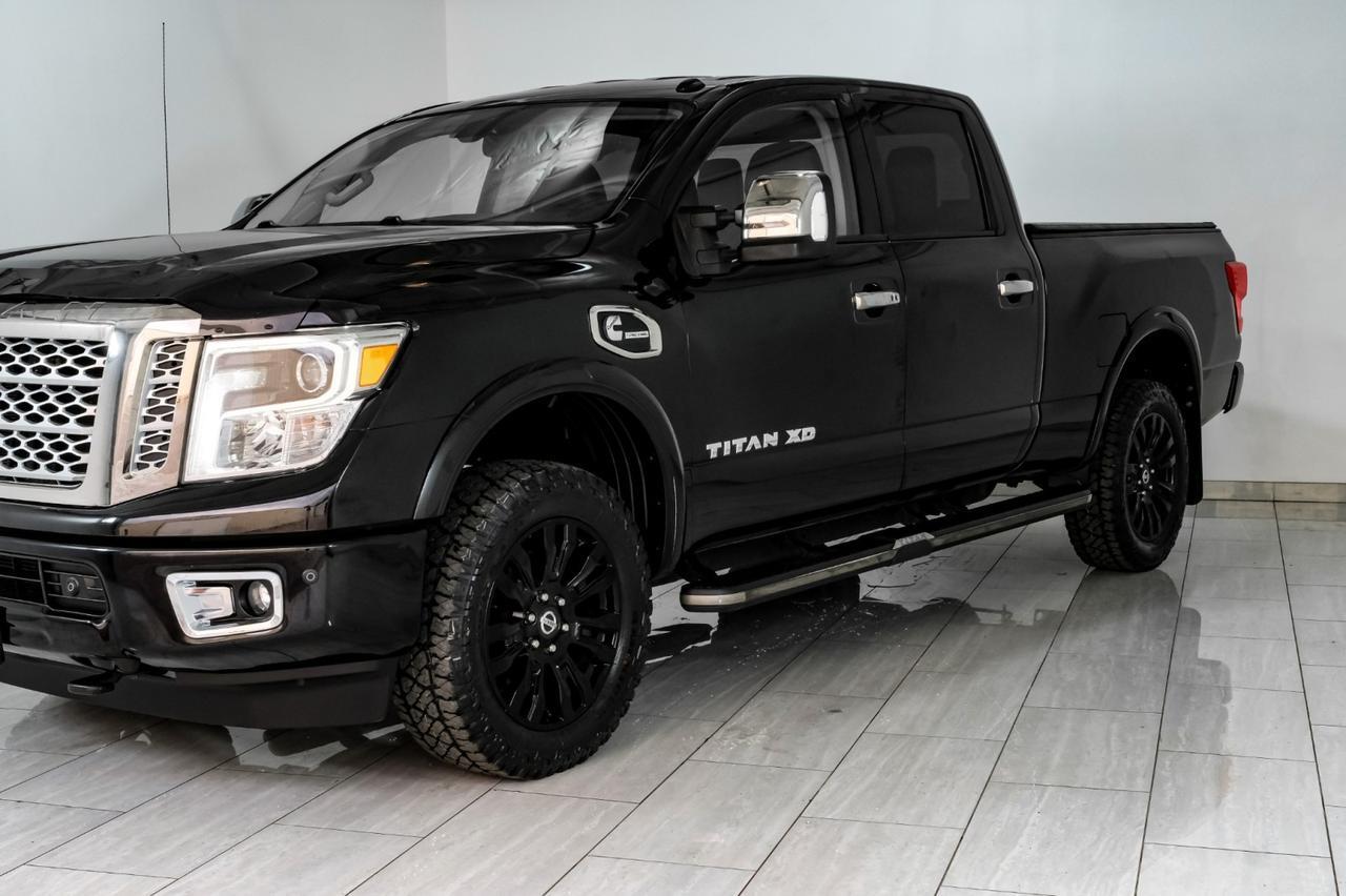 2016 Nissan Titan XD PLATINUM RESERVE CREW CAB 4WD DIESEL BLIND SPOT ASSIST NAVIGATION LEATHER SEATS Carrollton TX