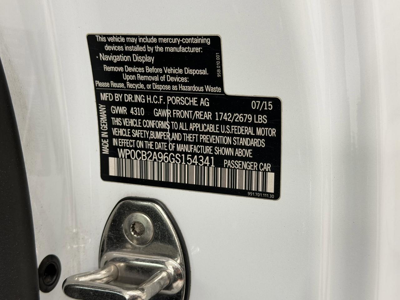 2016 Porsche 911 Carrera 4S Newark DE