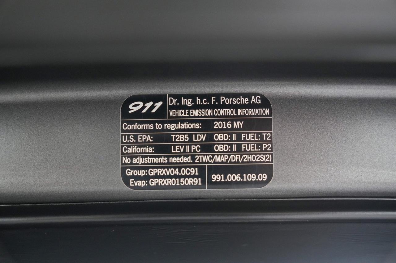 2016 Porsche 911 Carrera Newport Beach CA