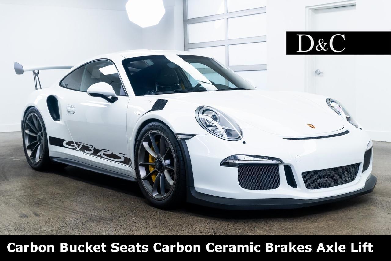 2016 Porsche 911 GT3 RS Carbon Bucket Seats Carbon Ceramic Brakes Axle Lif Portland OR