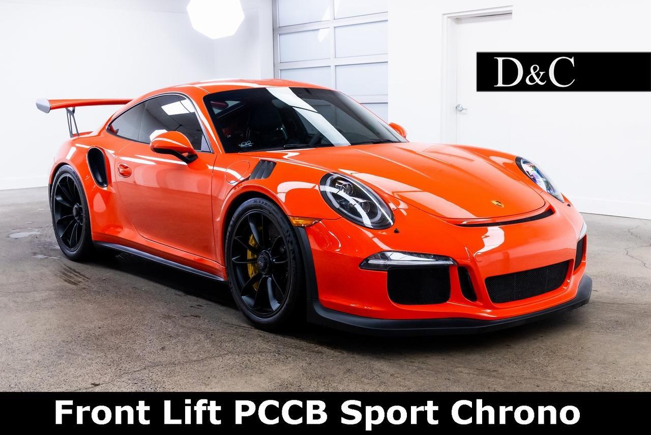 2016 Porsche 911 GT3 RS Front Lift PCCB Sport Chrono