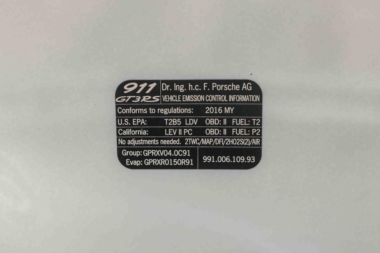 2016 Porsche 911 GT3 RS Marietta GA