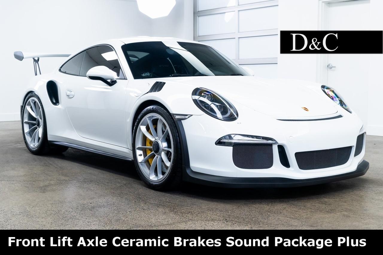 2016 Porsche 911 GT3 RS PCCB Front Axle Lift Ext&apos;d Range Fuel Portland OR