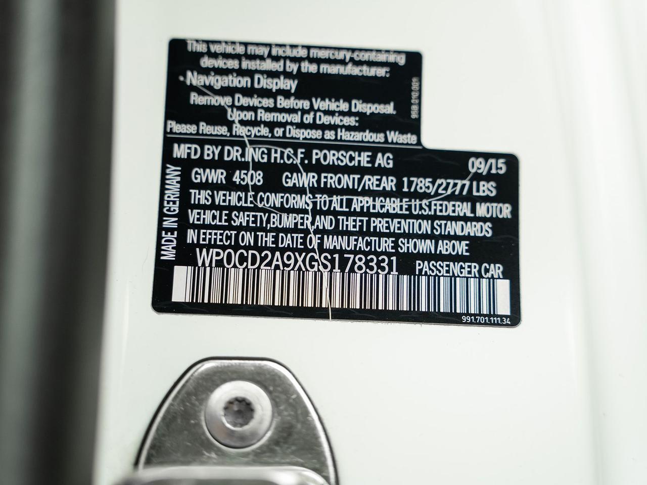 2016 Porsche 911 Turbo S Ft Lauderdale FL