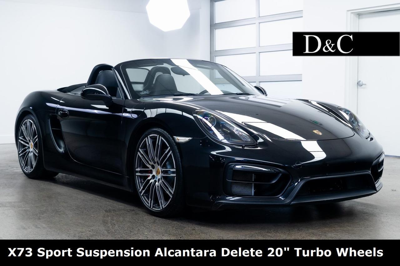 2016 Porsche Boxster GTS X73 Sport Suspension 20&quot; Turbo Design Wheels Portland OR