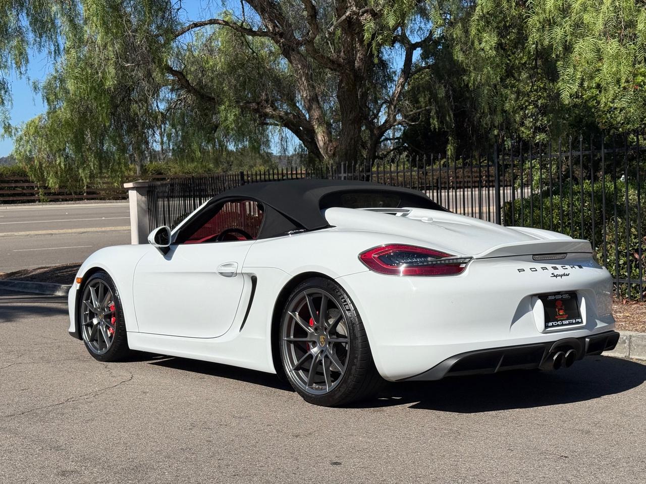 2016 Porsche Boxster Spyder San Diego CA