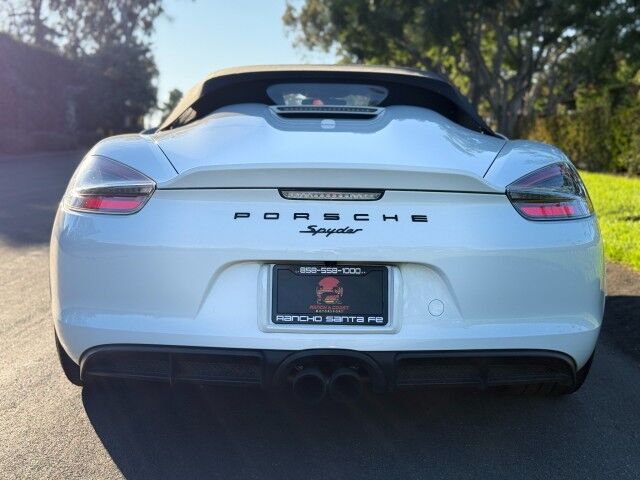 2016 Porsche Boxster Spyder San Diego CA