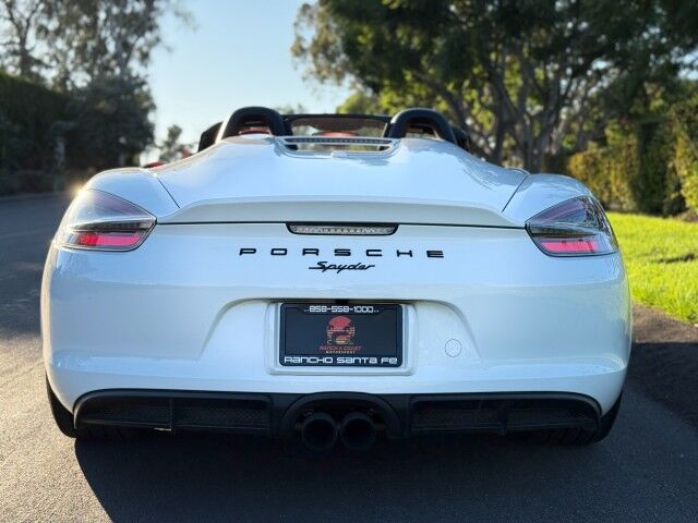 2016 Porsche Boxster Spyder San Diego CA