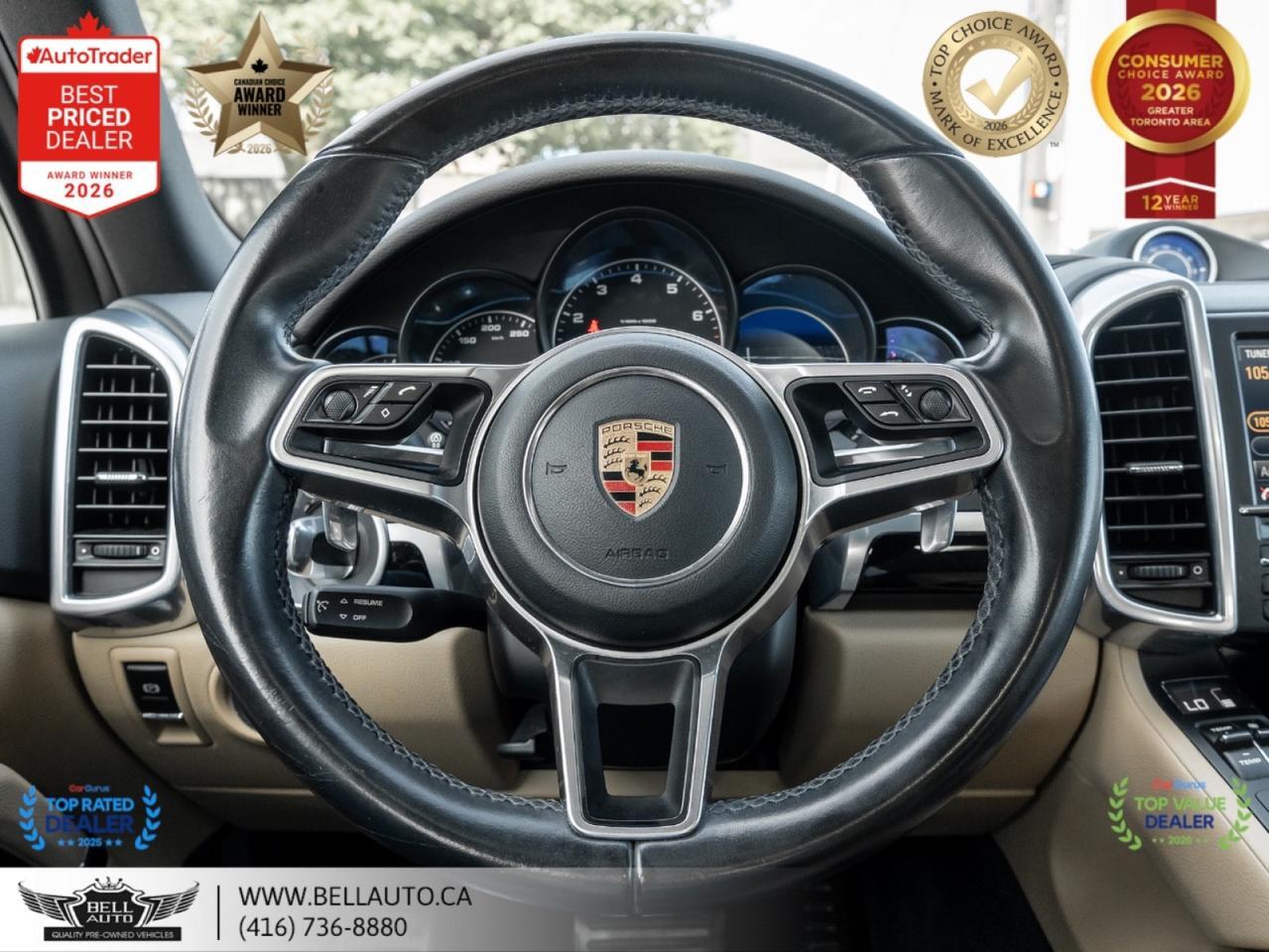 2016 Porsche Cayenne NAVI | B.CAM | PANO | SRVCRCRDS | ONEOWNER | NOACCIDENT Toronto ON