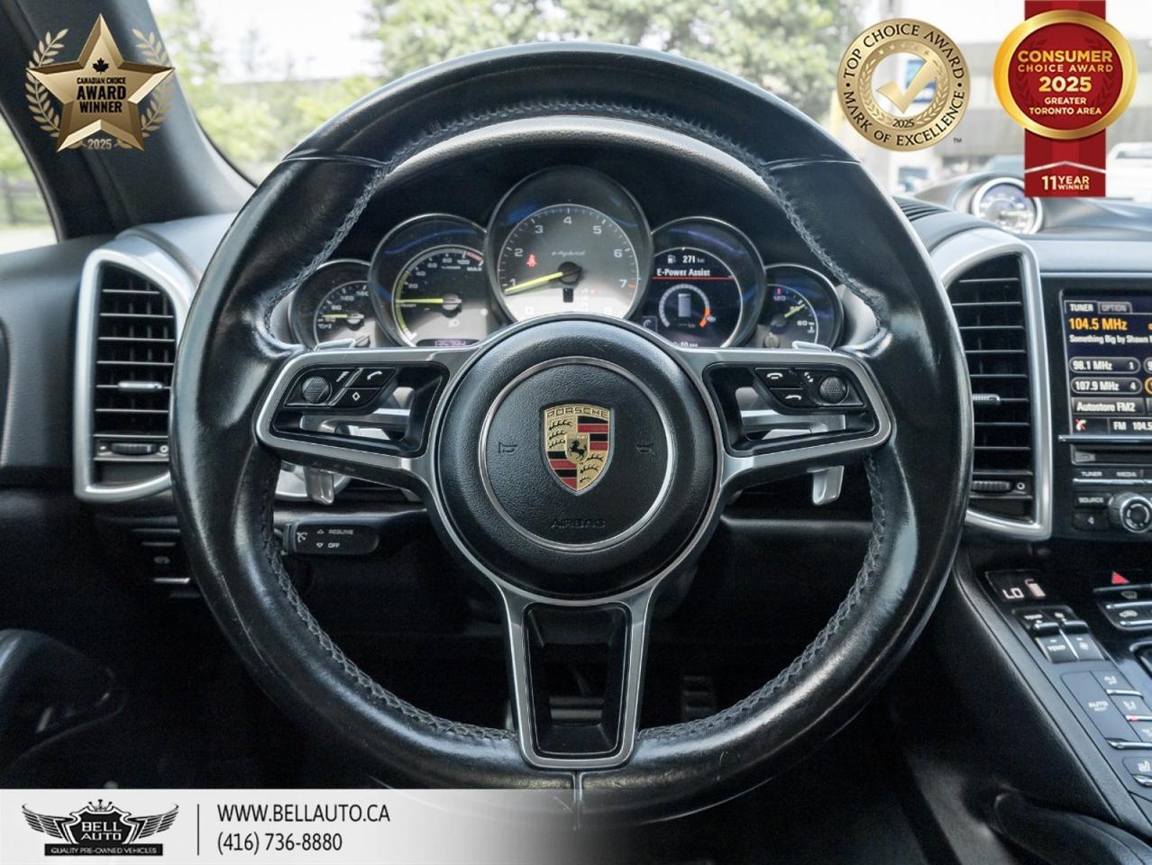 2016 Porsche Cayenne S E-Hybrid | SPRTCHRNPKG | PRMPLSPKG | PANO | BOSE | NOACCIDENT Toronto ON