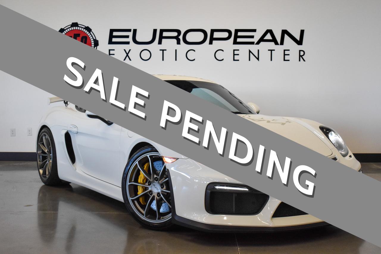 2016 Porsche Cayman GT4